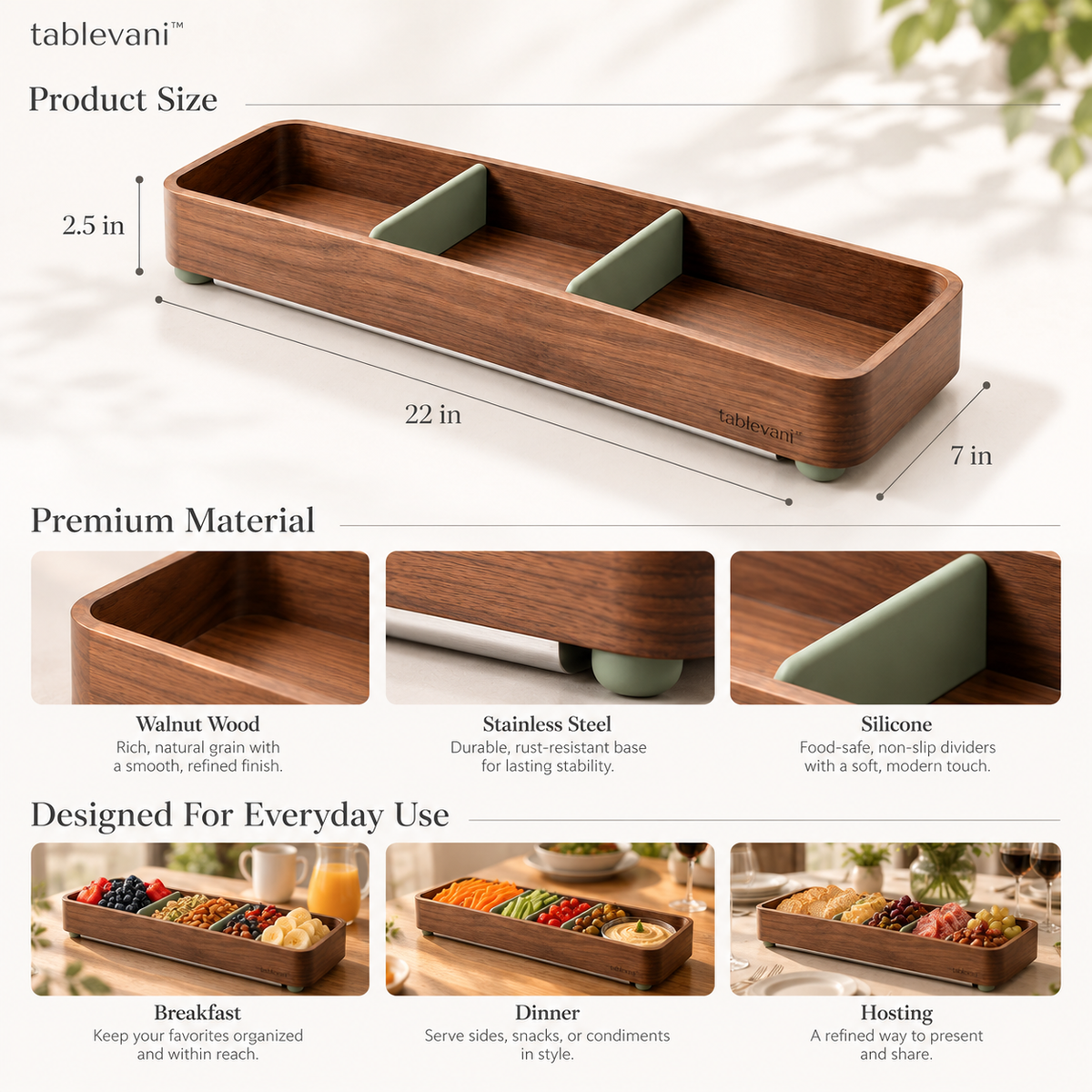 tablevani™ Slide Tray