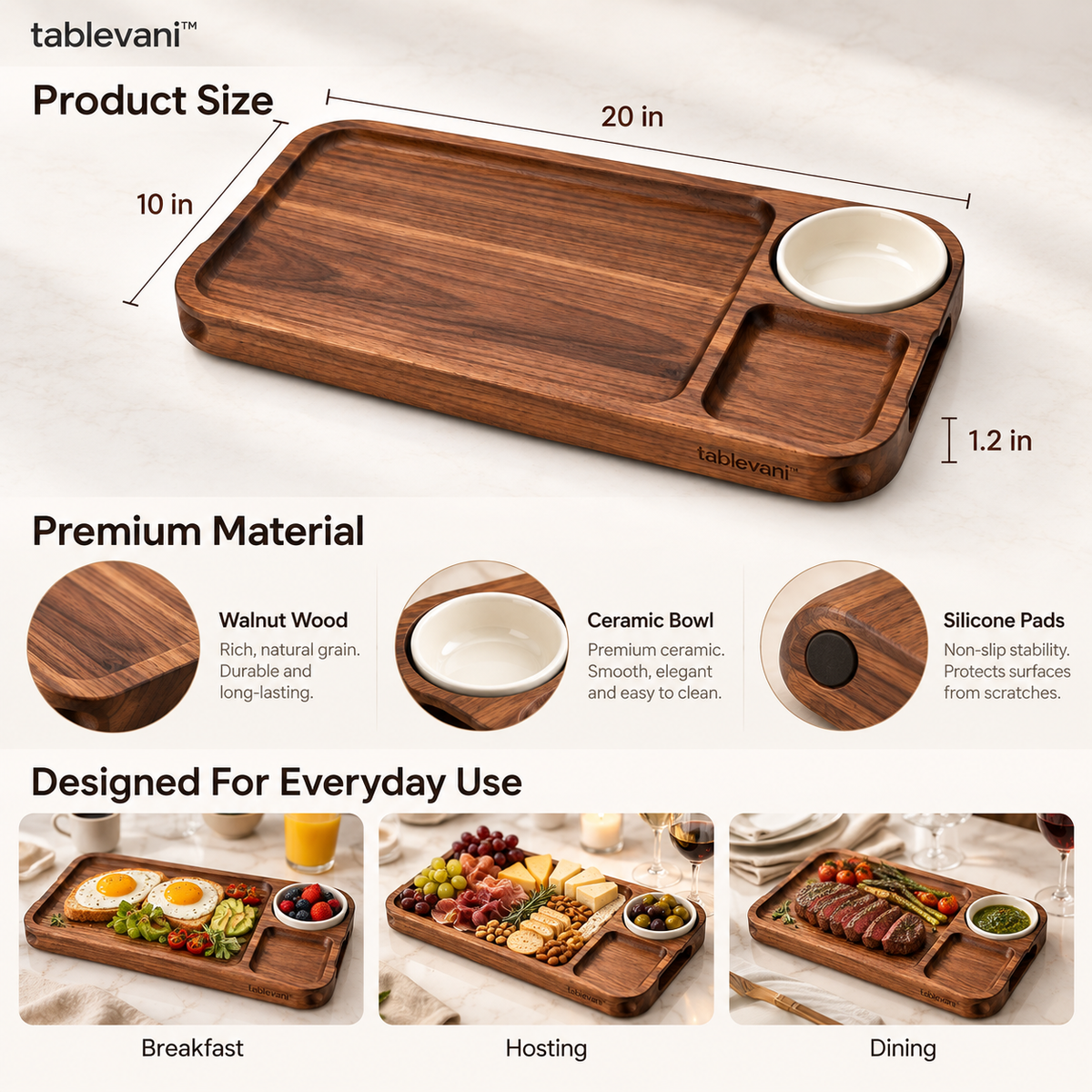 tablevani™ Serve Board