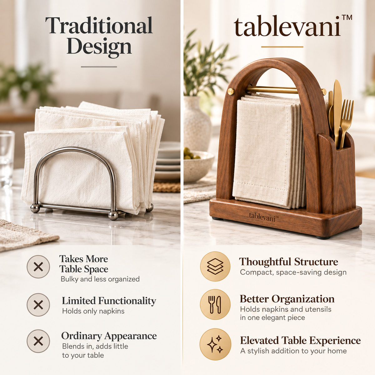 tablevani™ Napkin Holder